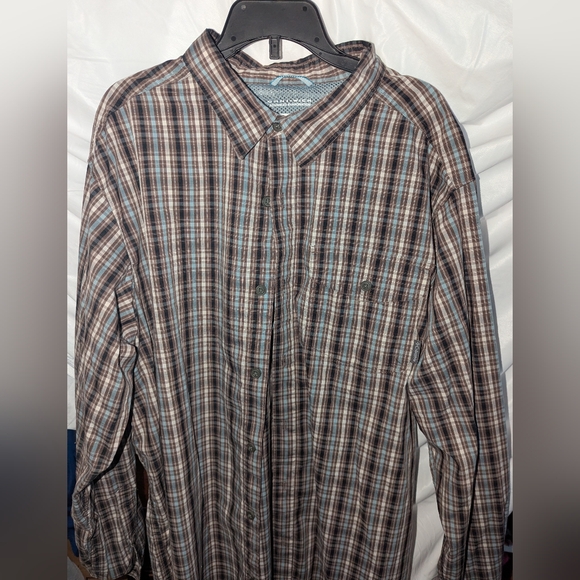 Columbia Other - Columbia Men's Large ‎ Omni-Wick Plaid Button Down Dress Shirt